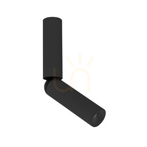 Plafon Spot LED lumina 5W 3000k negru ZAMBELIS small 0