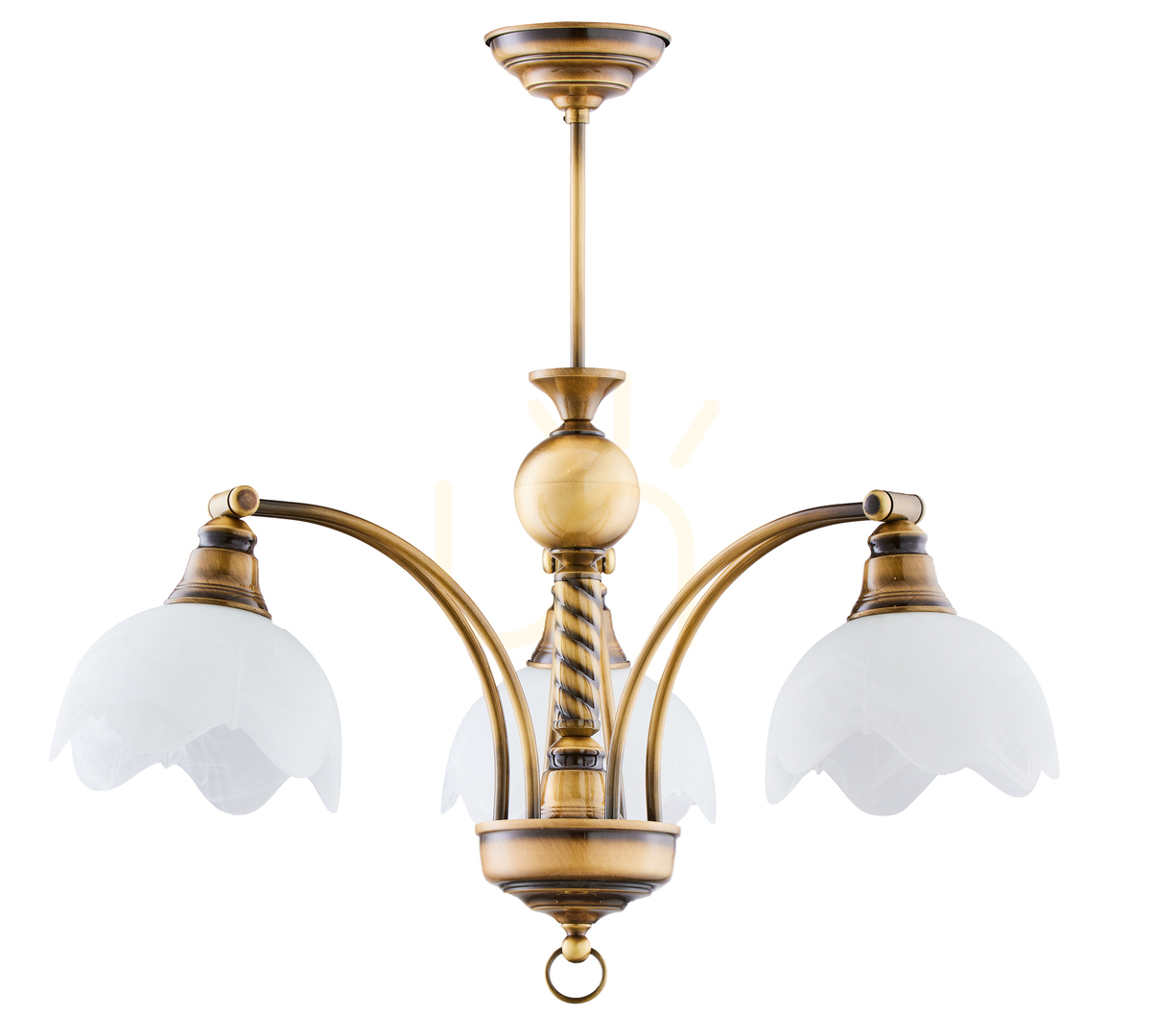 Verifica JUPITER Candelabru din alamă 3xE27/15W JUPITER Candelabru din alamă 3xE27/15W