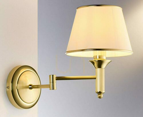 Verifica Lampă de perete CLASSIC Brass 1xE27/15W