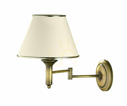 Verifica Lampă de perete CLASSIC Brass 1xE27/15W