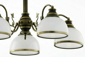 Candelabru Jupiter ZEUS 624 din alamă patinată 5xE27/15 W small 3