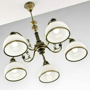 Candelabru Jupiter ZEUS 624 din alamă patinată 5xE27/15 W small 7