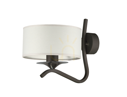 Verifica Lampă de perete KASZMIR grafit 1×E27/15 W