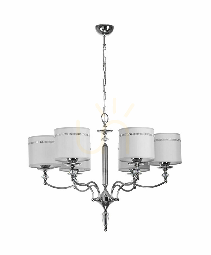 Verifica Candelabru HILTON Crom 6xE27/15W Candelabru HILTON Crom 6xE27/15W