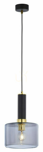 Verifica Lampă suspendată Jupiter VANES 1849 aurie/neagră E27, 15 W, 20 cm