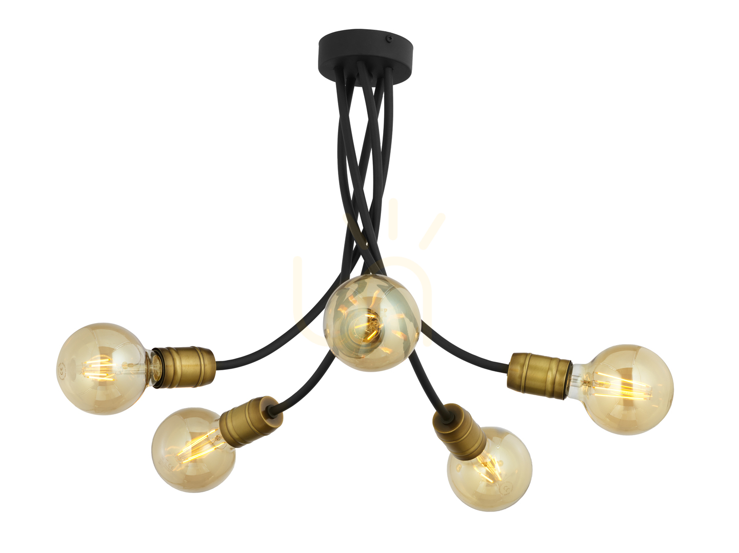 Verifica Candelabru LUCE PAT. Aur 5XE27/15W Candelabru LUCE PAT. Aur 5XE27/15W