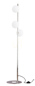Lampă de podea Jupiter FEME 1939, nichel, 3×G9 small 3