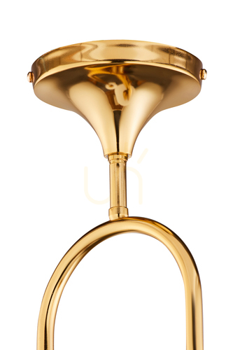 Verifica Candelabru Jupiter SELEN 1940 auriu, 2×G9, 64 cm