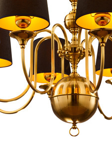 BATUMI Candelabru auriu 8xE27/15W small 2