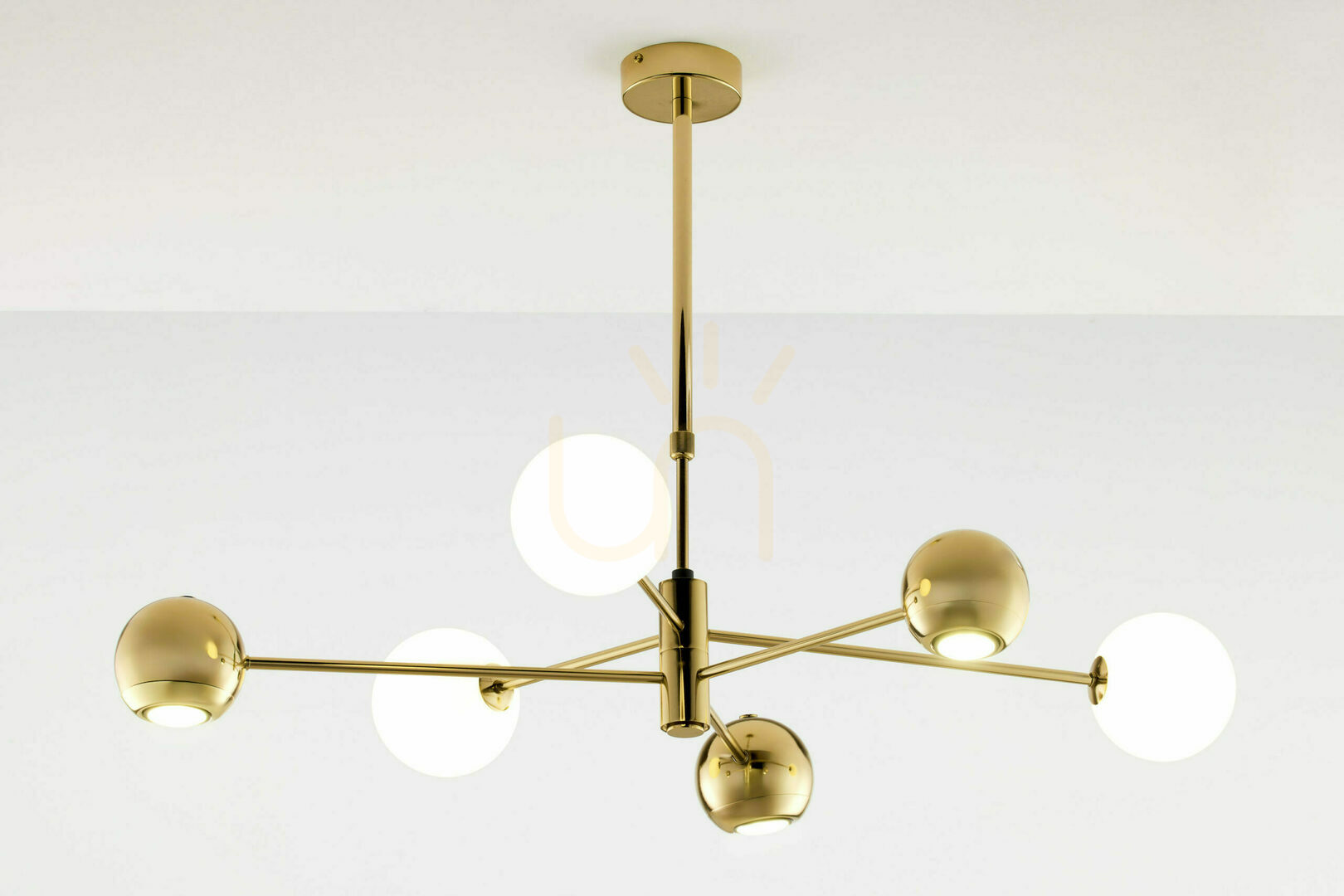 previzualizare MOKA Candelabru auriu 3xG9/3xGU10/14W MOKA Candelabru auriu 3xG9/3xGU10/14W