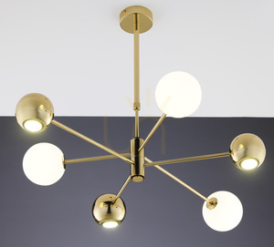 MOKA Candelabru auriu 3xG9/3xGU10/14W 5 MOKA Candelabru auriu 3xG9/3xGU10/14W small 5