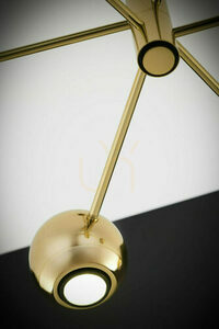 MOKA Candelabru auriu 3xG9/3xGU10/14W small 13