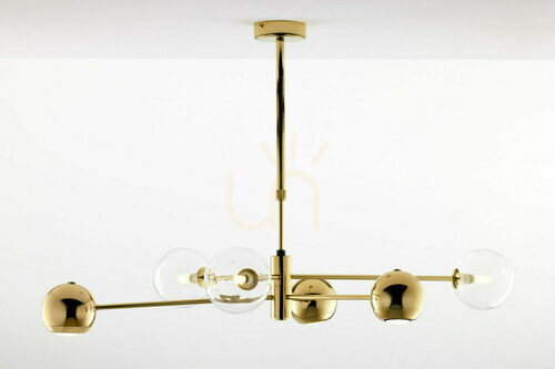 Verifica MOKA Candelabru auriu 3xG9/3xGU10/14W