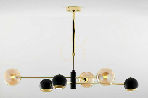 Verifica MOKA Candelabru auriu 3xG9/3xGU10/14W