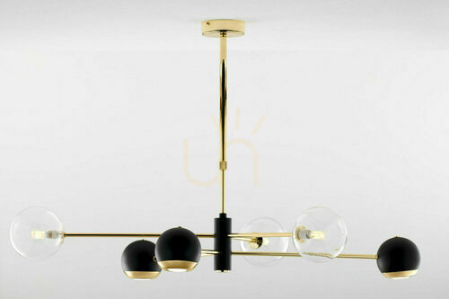 Verifica MOKA Candelabru auriu 3xG9/3xGU10/14W
