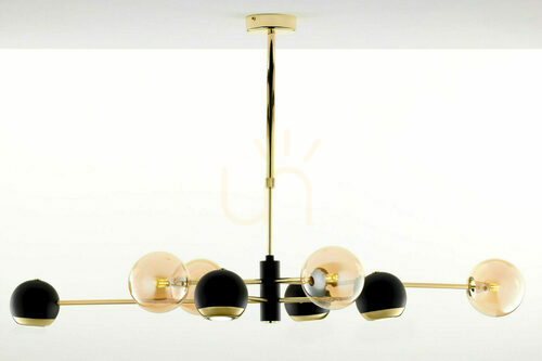 Verifica MOKA Candelabru auriu 4xG9/4xGU10/14W