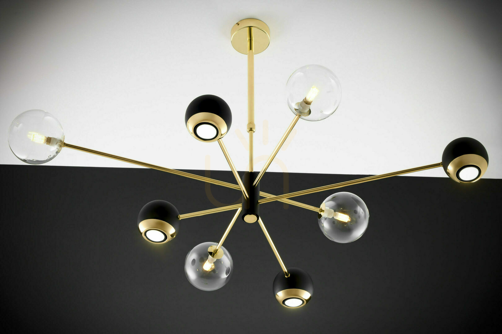 previzualizare MOKA Candelabru auriu 4xG9/4xGU10/14W MOKA Candelabru auriu 4xG9/4xGU10/14W