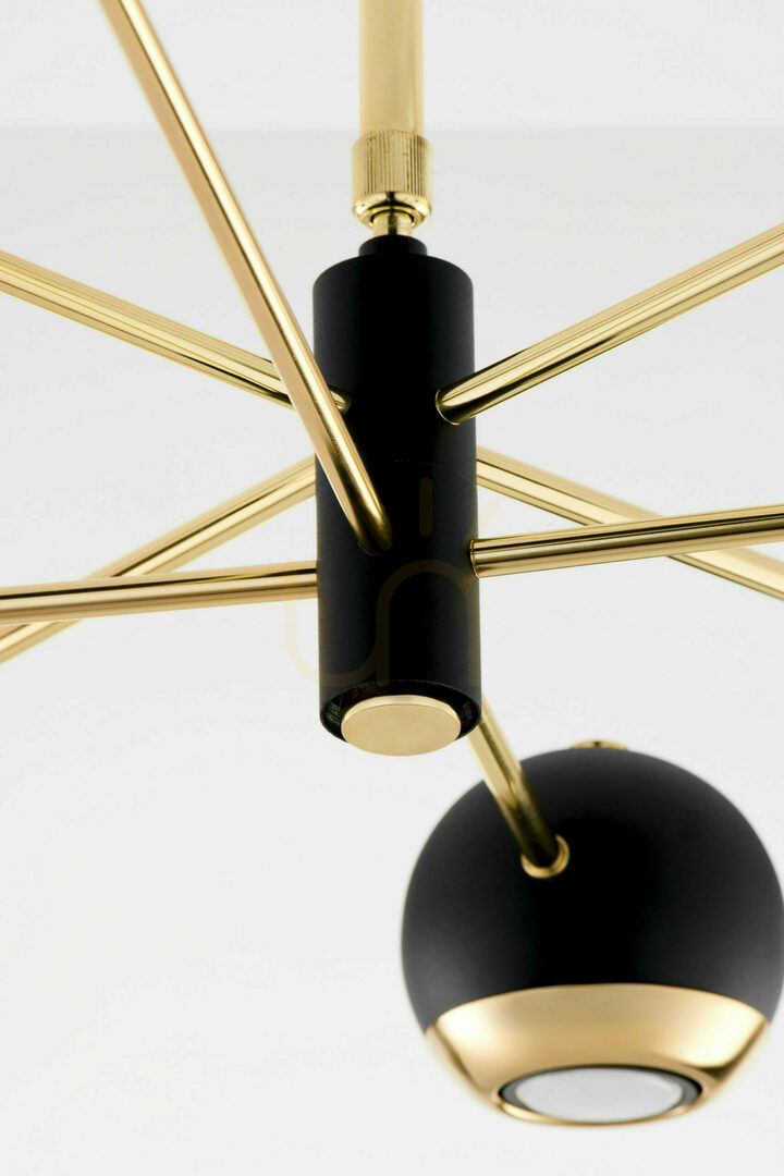 Spectacol MOKA Candelabru auriu 4xG9/4xGU10/14W MOKA Candelabru auriu 4xG9/4xGU10/14W