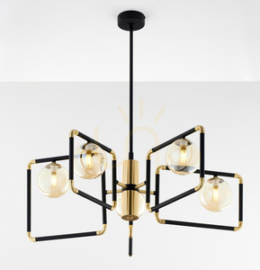 IBRA Candelabru auriu 5xG9/14W small 3