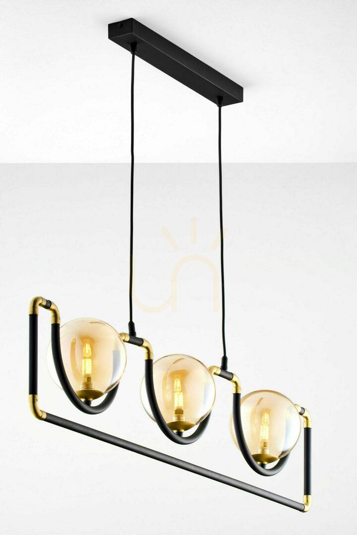 previzualizare Lampa suspendată HANZA Gold 3xG9/14W Lampa suspendată HANZA Gold 3xG9/14W
