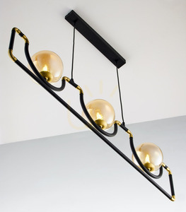 Lampa suspendată HANZA Gold 3xG9/14W 5 Lampa suspendată HANZA Gold 3xG9/14W small 5