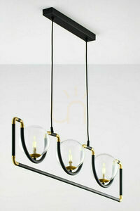 Lampa suspendată HANZA Gold 3xG9/14W small 2