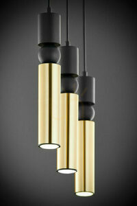 Lampă suspendată Jupiter ALAS 2007 auriu-negru 3xGU10 14 W 60 cm small 10