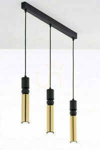 Lampă suspendată Jupiter ALAS 2007 auriu-negru 3xGU10 14 W 60 cm small 11