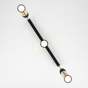 Lampă suspendată Jupiter ALAS 2007 auriu-negru 3xGU10 14 W 60 cm small 8