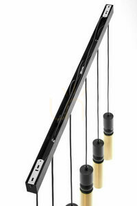 Lampă suspendată ALAS 2008 auriu-negru 6xGU10 90 cm Jupiter small 13
