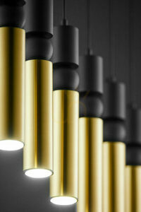Lampă suspendată ALAS 2008 auriu-negru 6xGU10 90 cm Jupiter small 3