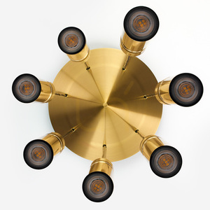 ALAS Lampă suspendată aur 7xG10/14W 6 ALAS Lampă suspendată aur 7xG10/14W small 6