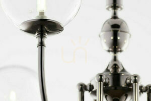 Candelabru BRILLANTE negru 6xG9/14W small 4