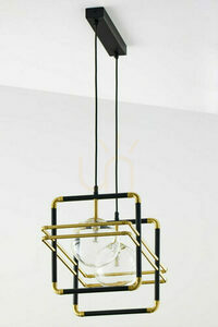 Pendul Jupiter FIORI auriu/negru, 2×G9, 14 W, 51 cm, 2029 small 8