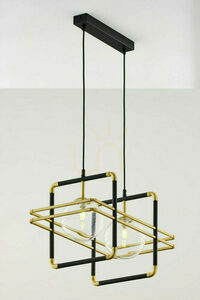 Pendul Jupiter FIORI auriu/negru, 2×G9, 14 W, 51 cm, 2029 small 0