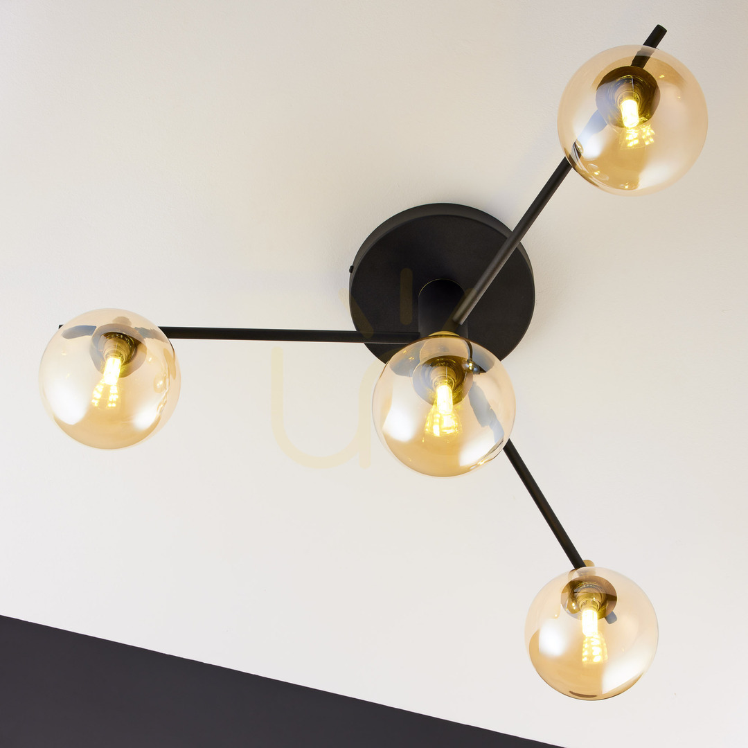Spectacol Lampă de plafon FIGARO Gold 4xG9/14W Lampă de plafon FIGARO Gold 4xG9/14W