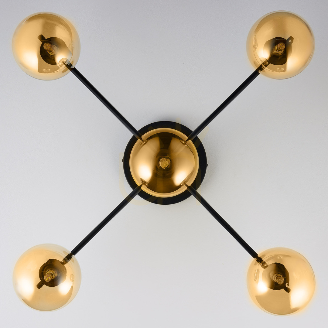 Afişa Lampă de plafon FIGARO Gold 5xG9/14W Lampă de plafon FIGARO Gold 5xG9/14W