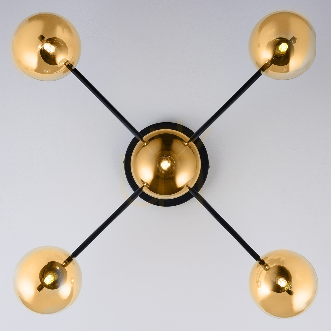 Verifica Lampă de plafon FIGARO Gold 5xG9/14W Lampă de plafon FIGARO Gold 5xG9/14W