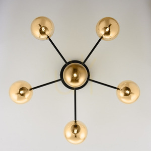 Lampă de plafon FIGARO Gold 6xG9/14W small 6