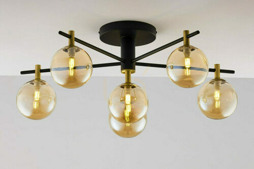 Verifica Lampă de plafon FIGARO Gold 6xG9/14W