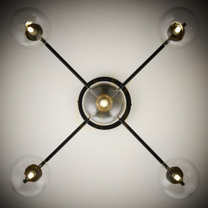 Lampă de plafon FIGARO Gold 5xG9/14W small 11