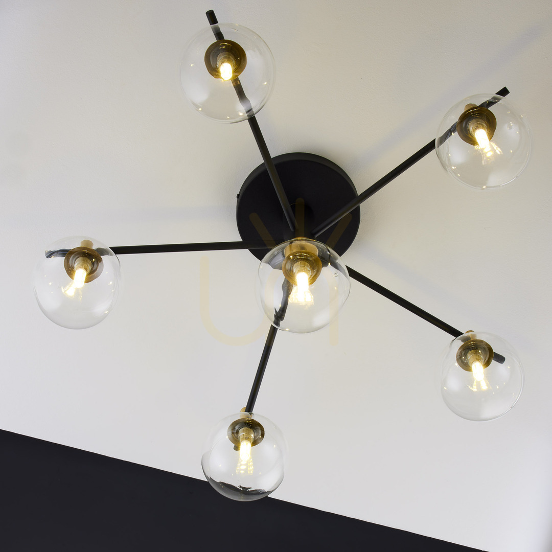 previzualizare Lampă de plafon FIGARO Gold 6xG9/14W Lampă de plafon FIGARO Gold 6xG9/14W