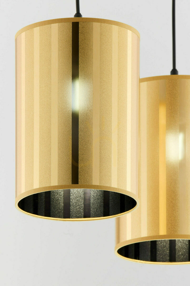 Afişa CORTINA Lampă suspendată aur 2xE27/15W CORTINA Lampă suspendată aur 2xE27/15W