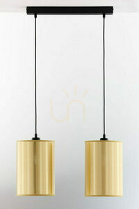 CORTINA Lampă suspendată aur 2xE27/15W 0 CORTINA Lampă suspendată aur 2xE27/15W small 0