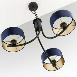 Candelabru ARTHUR negru 3xE27/15W small 3