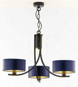 Candelabru ARTHUR negru 3xE27/15W small 0