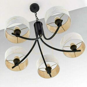 Candelabru ARTHUR negru 5xE27/15W 5 Candelabru ARTHUR negru 5xE27/15W small 5
