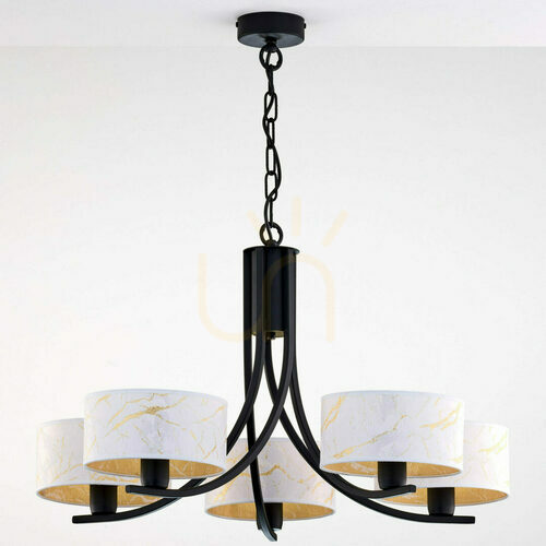 Verifica Candelabru ARTHUR negru 5xE27/15W