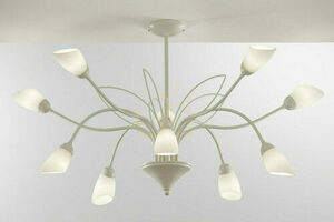 GLORIOSA Candelabru gri 10xG9/14W small 2