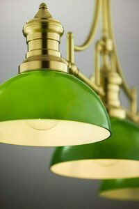 Pendul Jupiter PLATINO alamă periată verde 3xE27 121 cm 2074 small 12